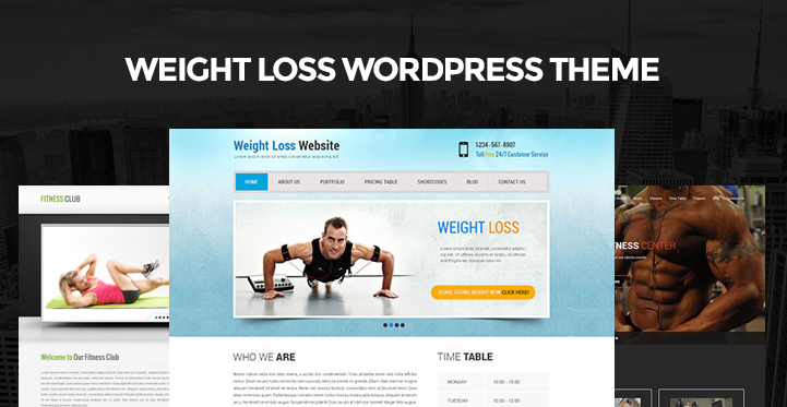 12 Weight Loss WordPress Themes for Weight Management Fitness Websites