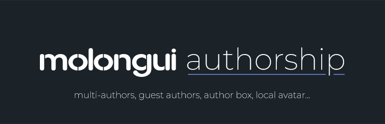 Molongui Authorship