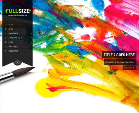 skt full width WordPress theme