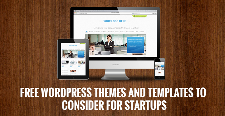 free WordPress themes for StartUps