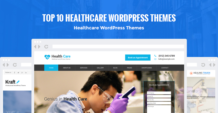 9 Healthcare WordPress Themes for Medical Care Websites