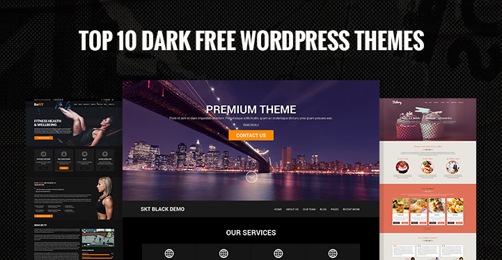 free dark WordPress themes