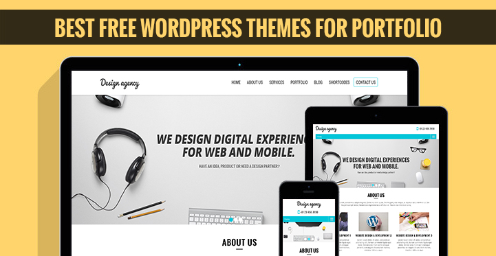 9+ Best Free WordPress Themes for Portfolio for Online Profile and Portfolio