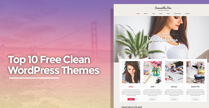 17 Free Clean WordPress Themes for Business and Corporates Websites