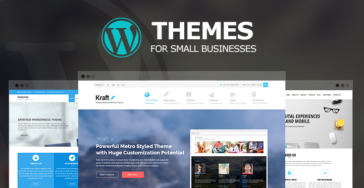 13+ Free WordPress Themes Suitable for Small Businesses