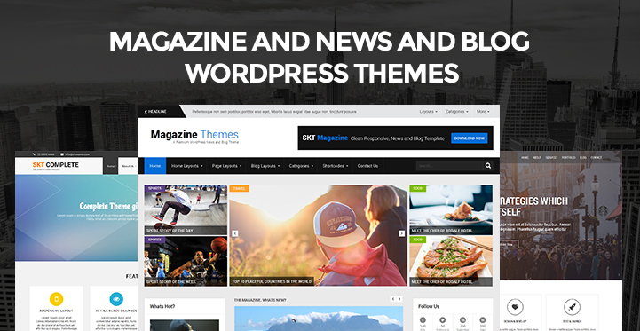 News and Blog WordPress Themes