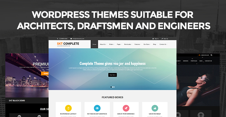 Engineers WordPress Themes Suitable for Architects Draftsmen