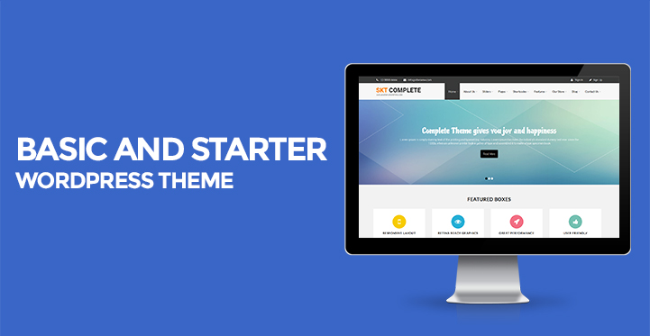 Basic and Starter WordPress Theme