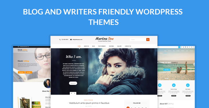 Blog and Writers Friendly WordPress Themes for Writing Websites