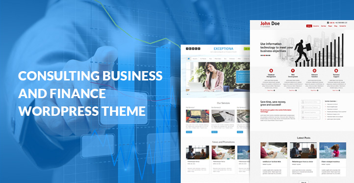 consulting business finance WordPress theme
