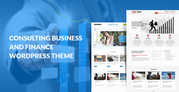 12 Consulting Business and Finance WordPress Themes for Financial Websites