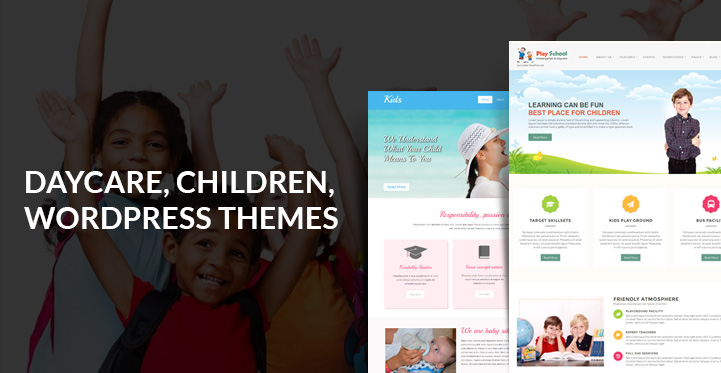 daycare children WordPress themes