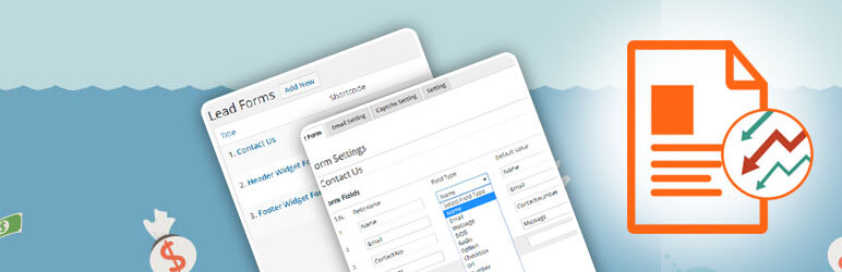 Lead form builder WordPress plugin