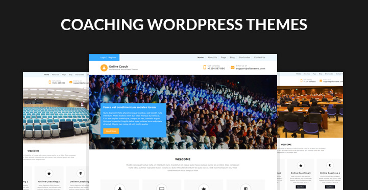 Motivational Speaker WordPress Themes for Coaches and Trainers