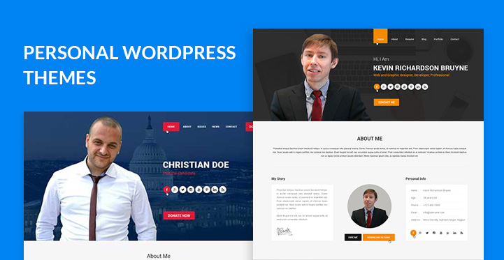 8 Personal WordPress Themes for Building Some Personal Blog and Websites