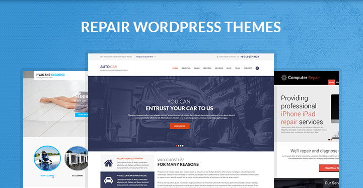 Repair WordPress themes