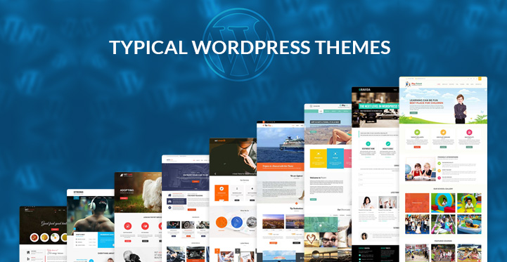 8 Typical WordPress Themes for Hobby and Professional Bloggers