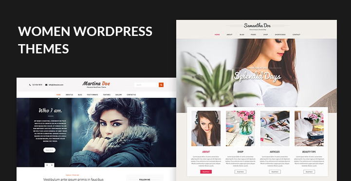 Women WordPress Themes for Women Entrepreneurs & Business Websites