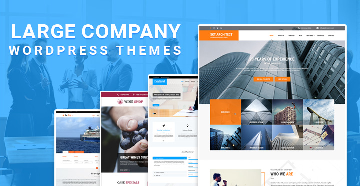 large Company WordPress themes