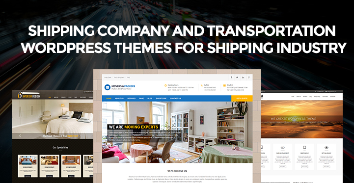 Shipping Company and Transportation WordPress Themes for Shipping Industry