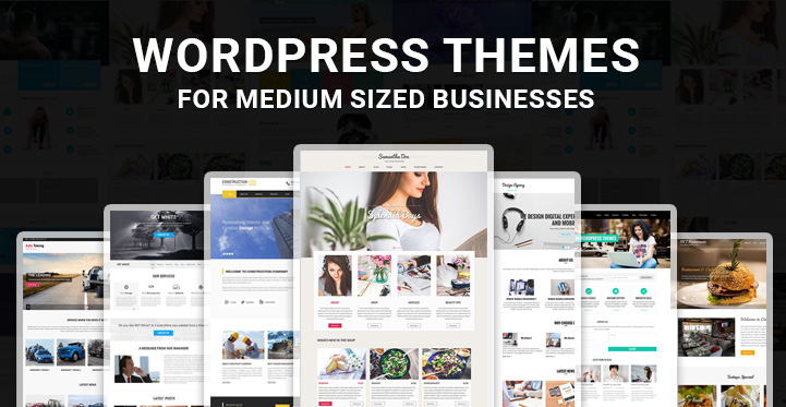 medium sized business WordPress theme