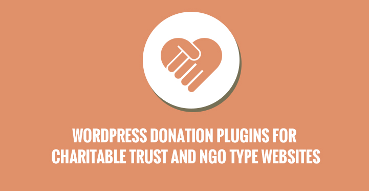 WordPress Donation Plugins for Charitable Trust and NGO Type Websites