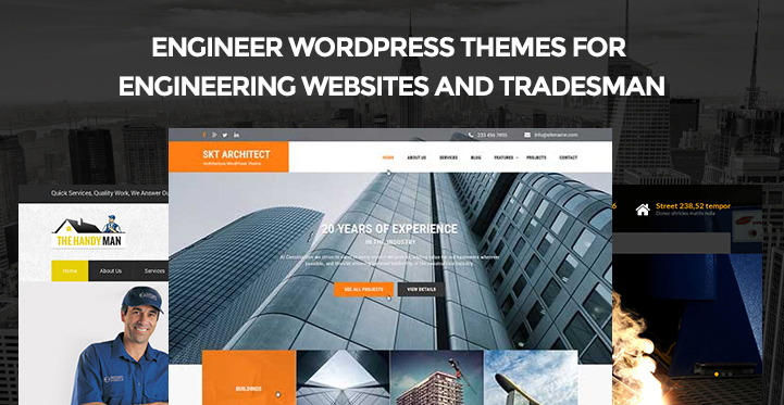 Best Engineer WordPress Themes for Engineering Websites and Tradesman