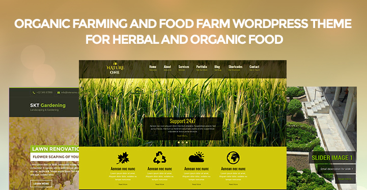 11+ Organic Farming and Food Farm WordPress Theme for Organic Food