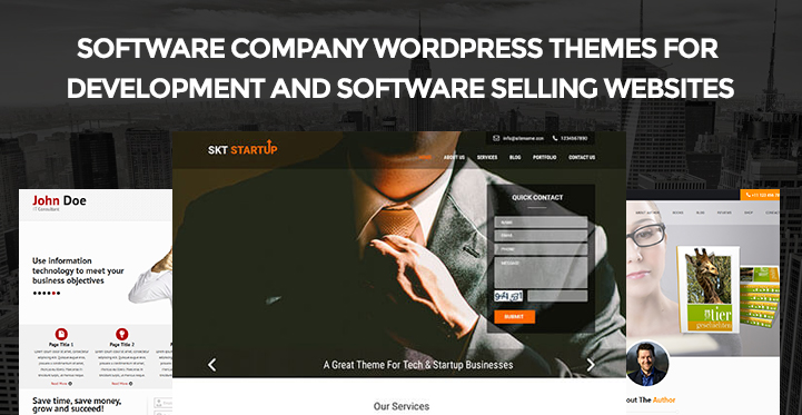 Software Company WordPress Themes