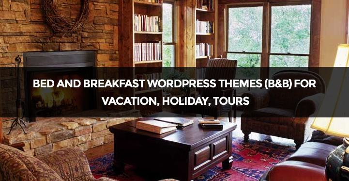 Bed and Breakfast WordPress Themes (B&B) for Vacation Holiday Tours