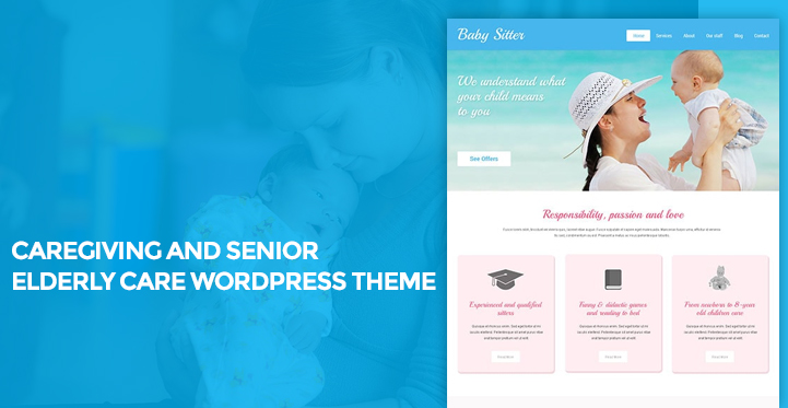 Senior Elderly Care WordPress Theme