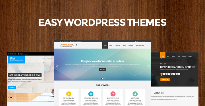 easy WordPress themes