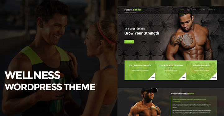 7 Wellness WordPress Theme for a Healthy Lifestyle Website