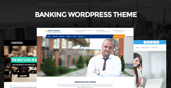 9 Banking WordPress Themes and Their Features for Bank Websites