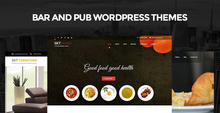 8 Bar and Pub WordPress Themes for Bar and Pub Websites