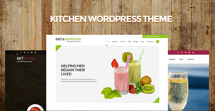 12 Kitchen WordPress Themes for Kitchen Utensils Websites