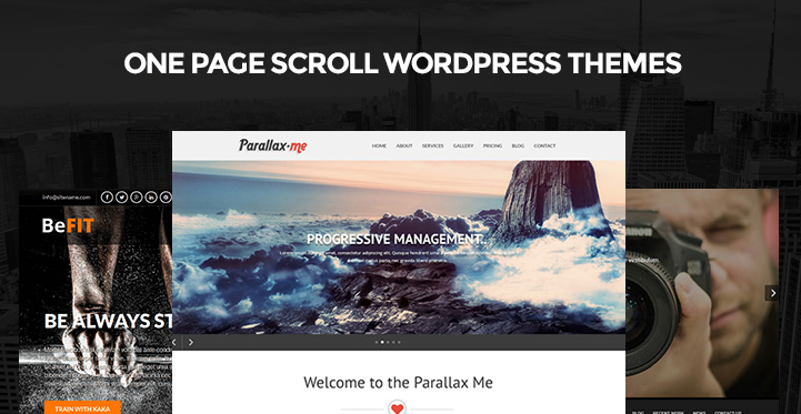 One Page Scroll WordPress Themes