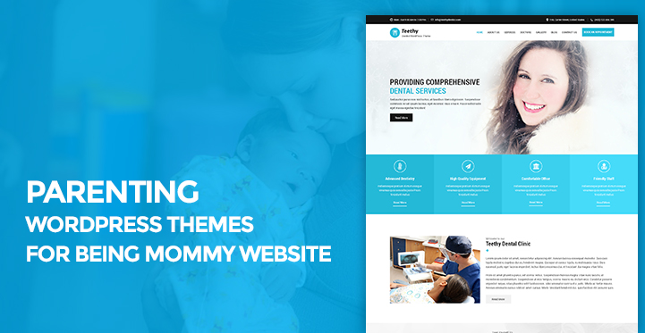 10 Parenting WordPress Themes for Being Mommy Websites