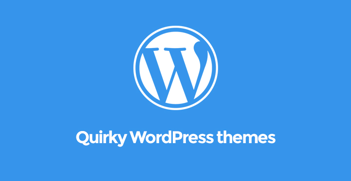 quirky WordPress themes