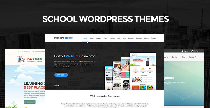 12 School WordPress Themes for School Children and Learning Websites