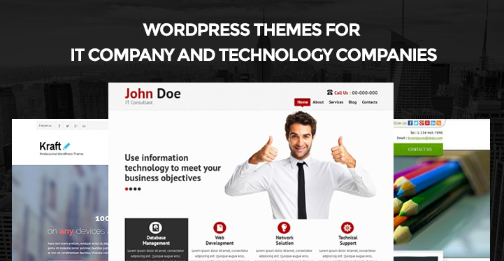 WordPress Themes for IT Company and Technology Companies