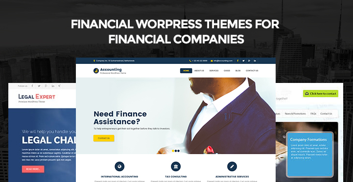 9 Best Financial WordPress Themes for Financial Companies Websites