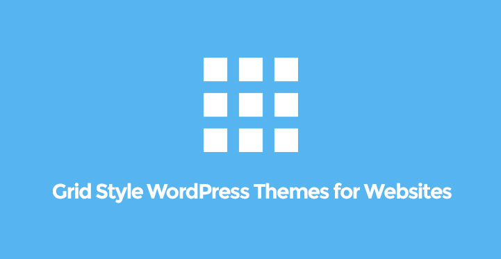 8 Grid Style WordPress Themes for Boxed Style 980 Width Websites