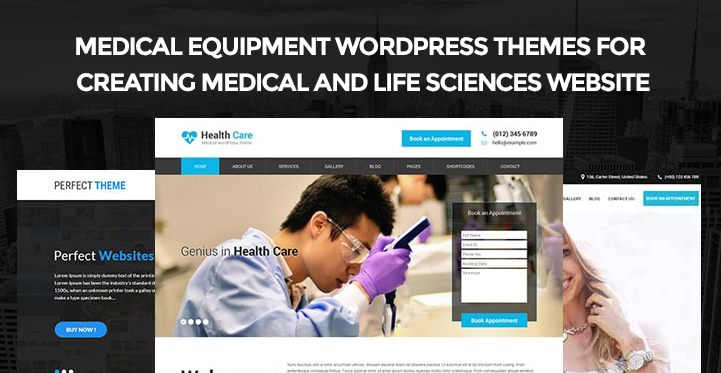 Medical Equipment WordPress Themes for Creating Medical and Life Sciences Website