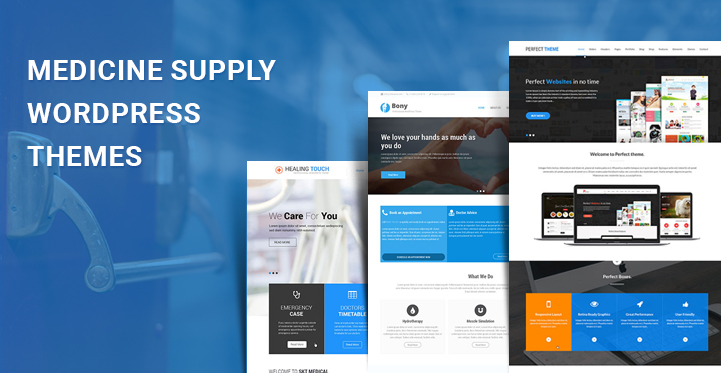 medicine supply WordPress themes