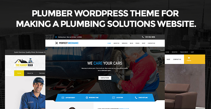 9+ Plumber WordPress Themes for Making a Plumbing Solutions Website