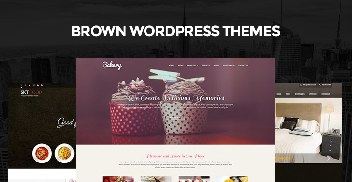 11+ Brown WordPress Themes for Creating Brownish Coloured Websites