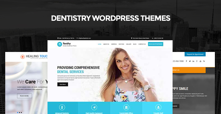 Dentistry WordPress Themes for Dental Care and Dentist Websites