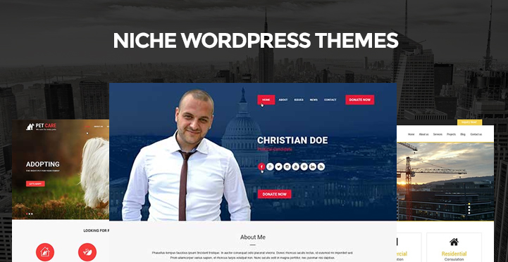 8 Niche WordPress Themes for Tailor Made Unique Websites