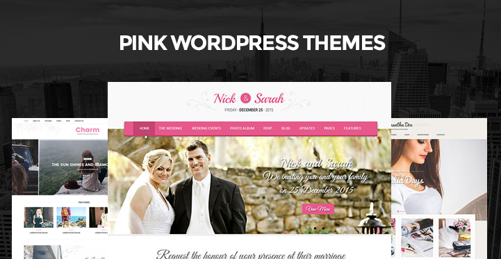 11 Pink WordPress Themes for Girly & Feminine Pretty Websites